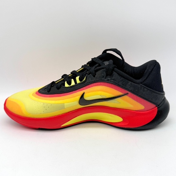 Nike Womens A'One ASW All Star Black Metallic Gold Shoes Sz 5 New HQ1728-001 - Picture 6 of 11